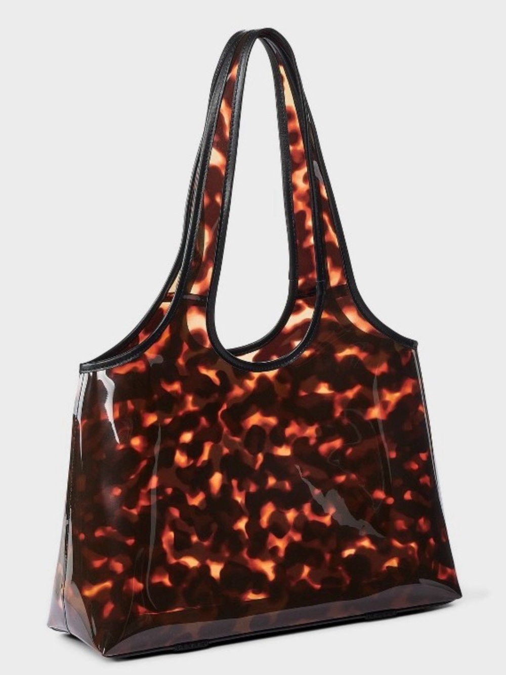 SHADE & SHORE TORTOISE SHELL JELLY BAG - Picture 2 of 5